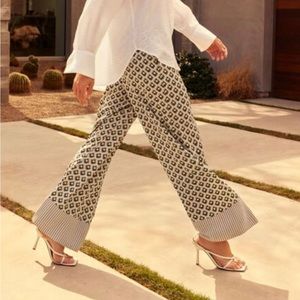 Dynamite Wide Leg Satin Pants